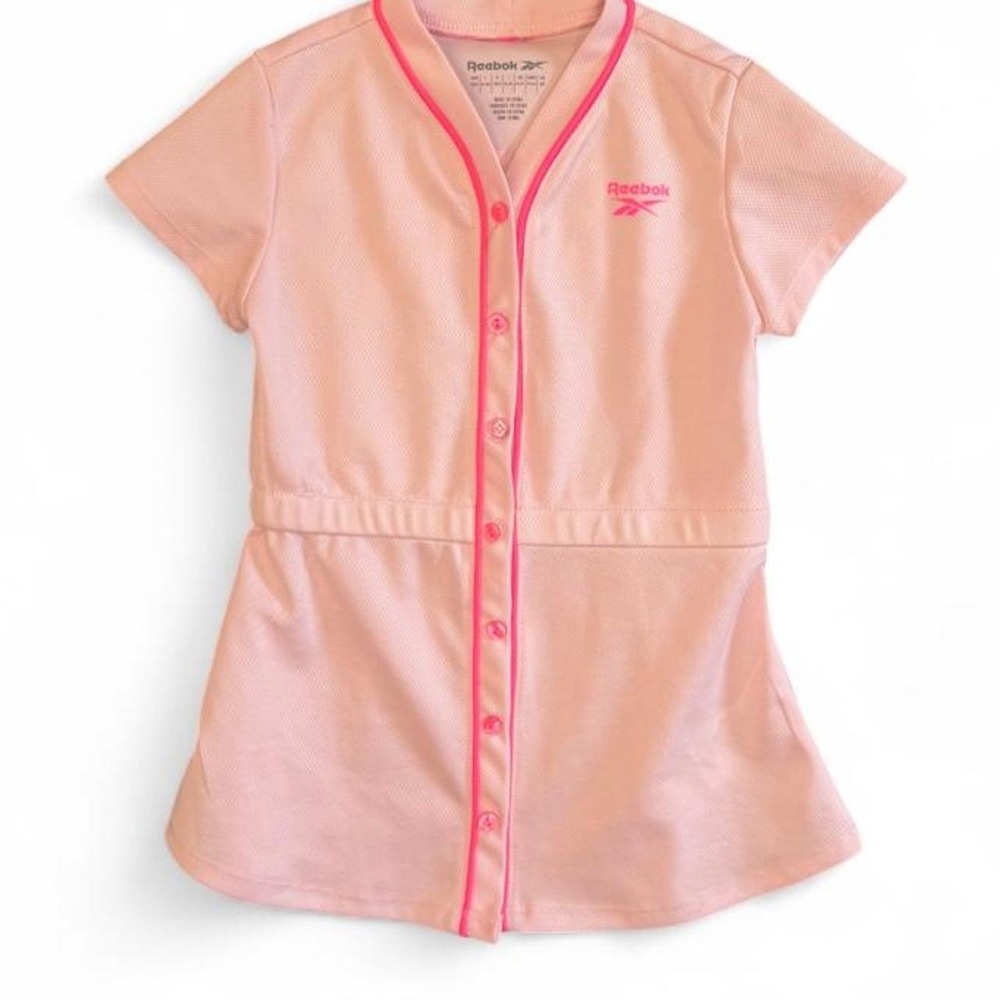 Reebok Toddler Girls Baseball Jersey Dress - Size 4T